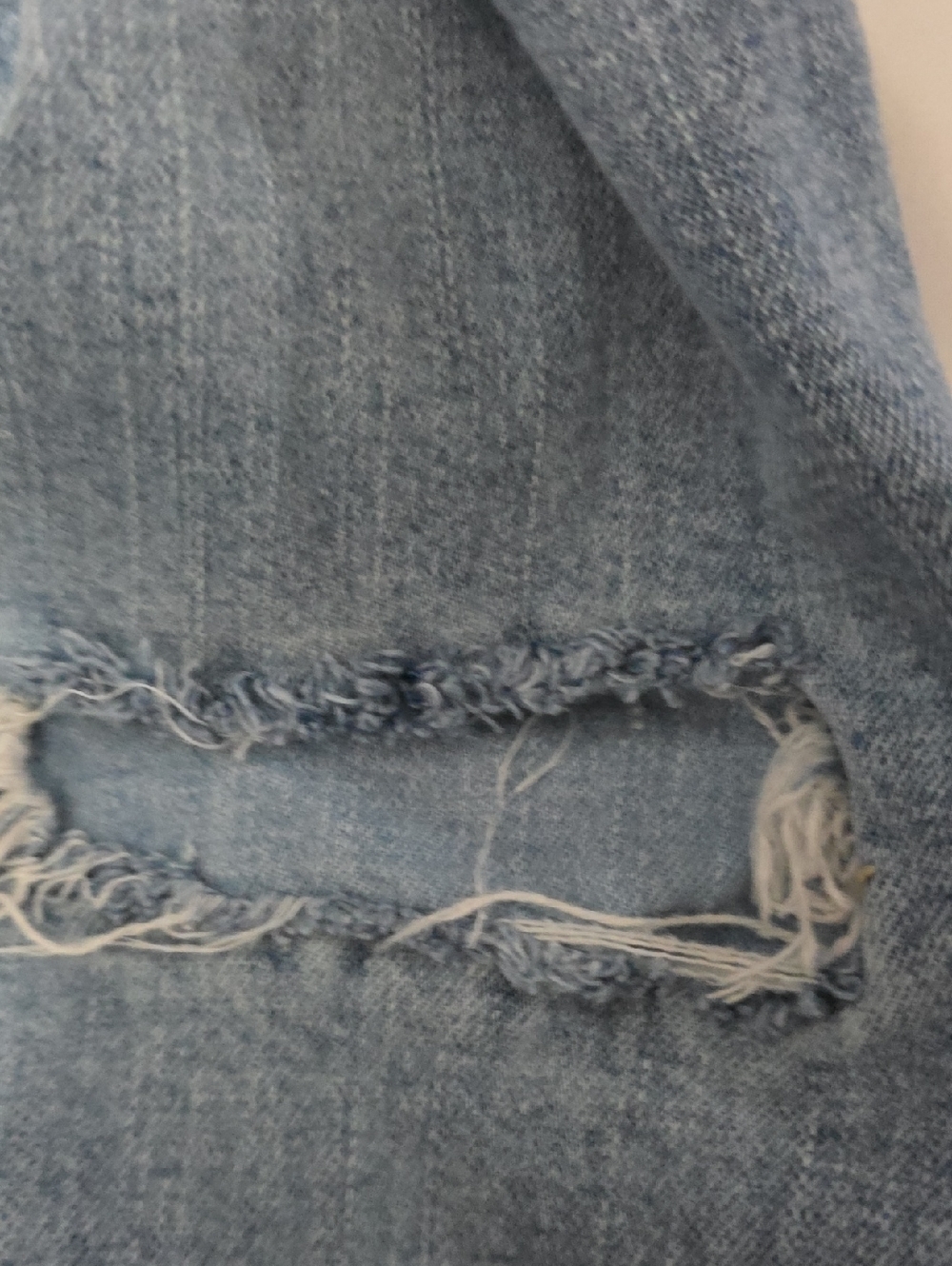 abercrombie kids Light Blue Straight Leg Jeans Girls 9/10 Long - Picture 9 of 10